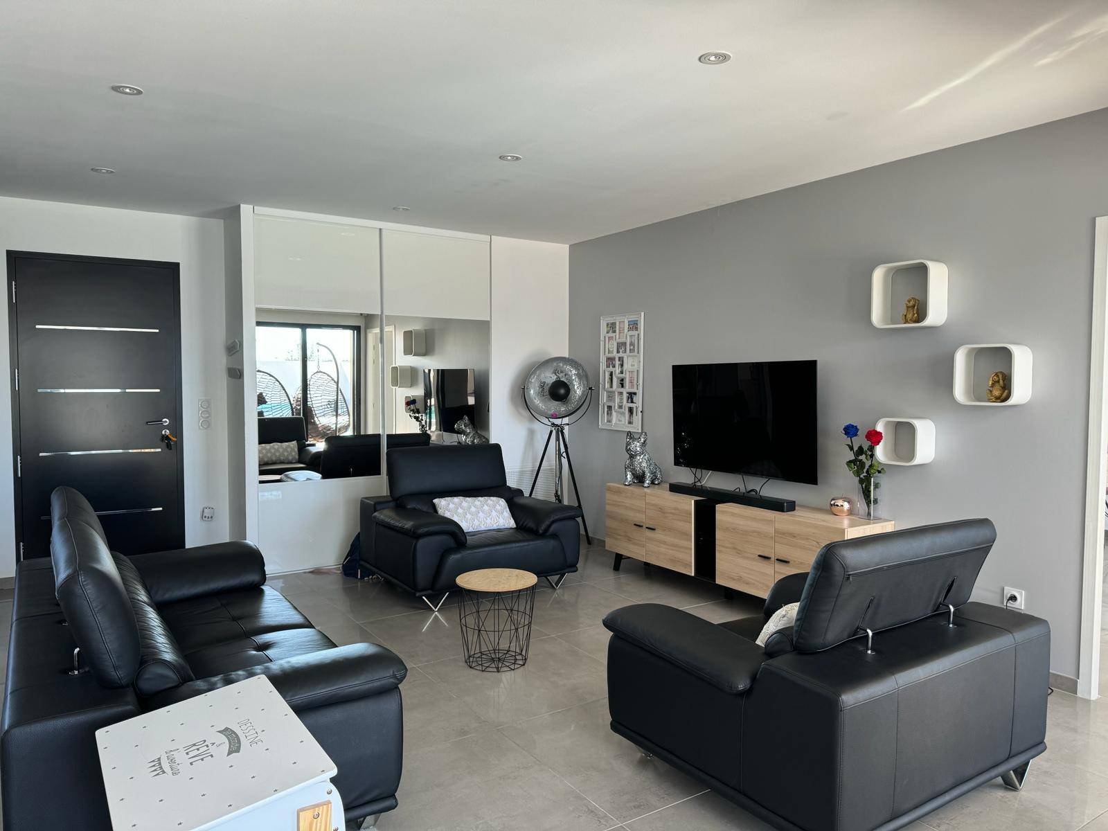 CESTAS proche bourg, maison individuelle de plain-pied de 152m², 4 chambres