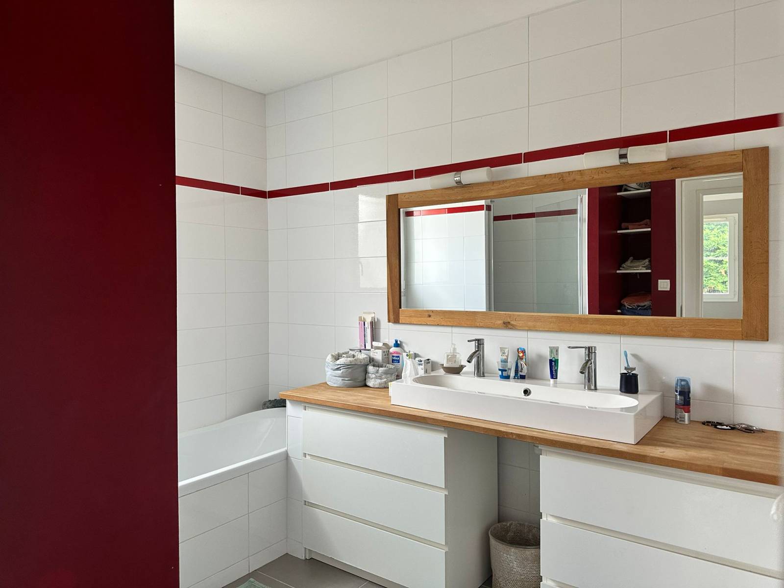 CANEJAN, Jolie maison plain pied, 3 chambres et un bureau, garage, piscine