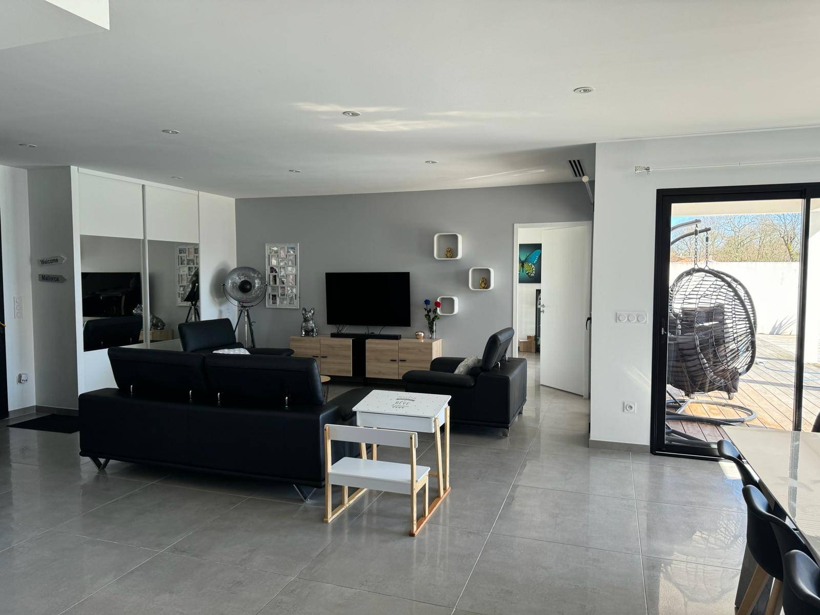 CESTAS proche bourg, maison individuelle de plain-pied de 152m², 4 chambres
