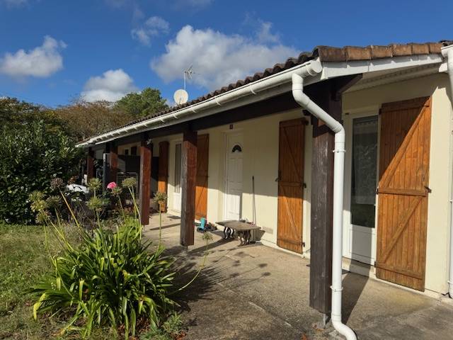 CESTAS gazinet, maison 3 chambres avec grand garage sur 625m² de jardin