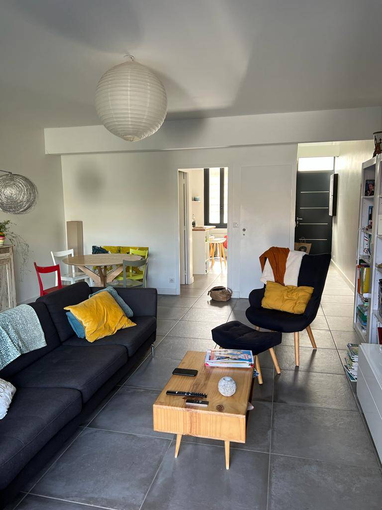 TALENCE, échoppe de 96m², 2 chambres, terrasse et jardinet