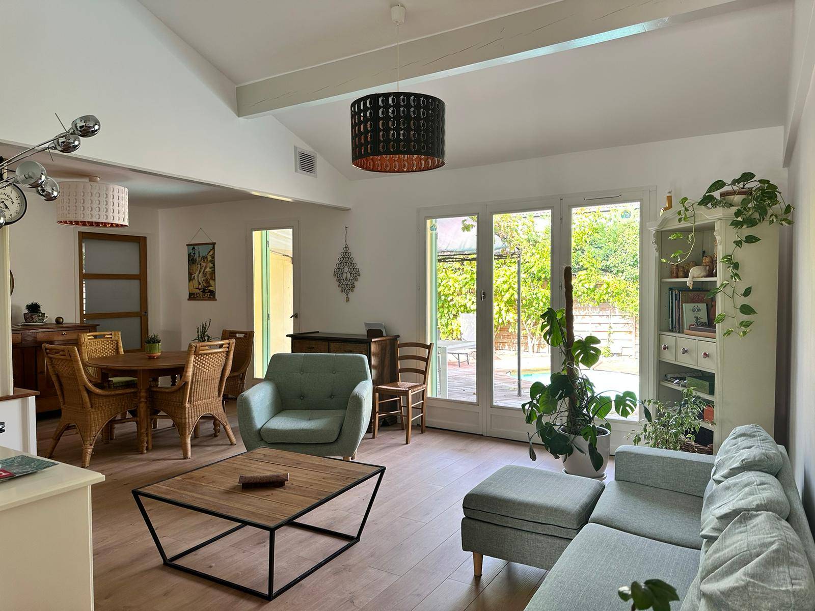 maison canéjan avec piscine