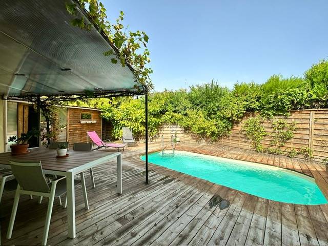 CANEJAN la house, maison 3 chambres + bureau sur 309m² avec piscine et garage