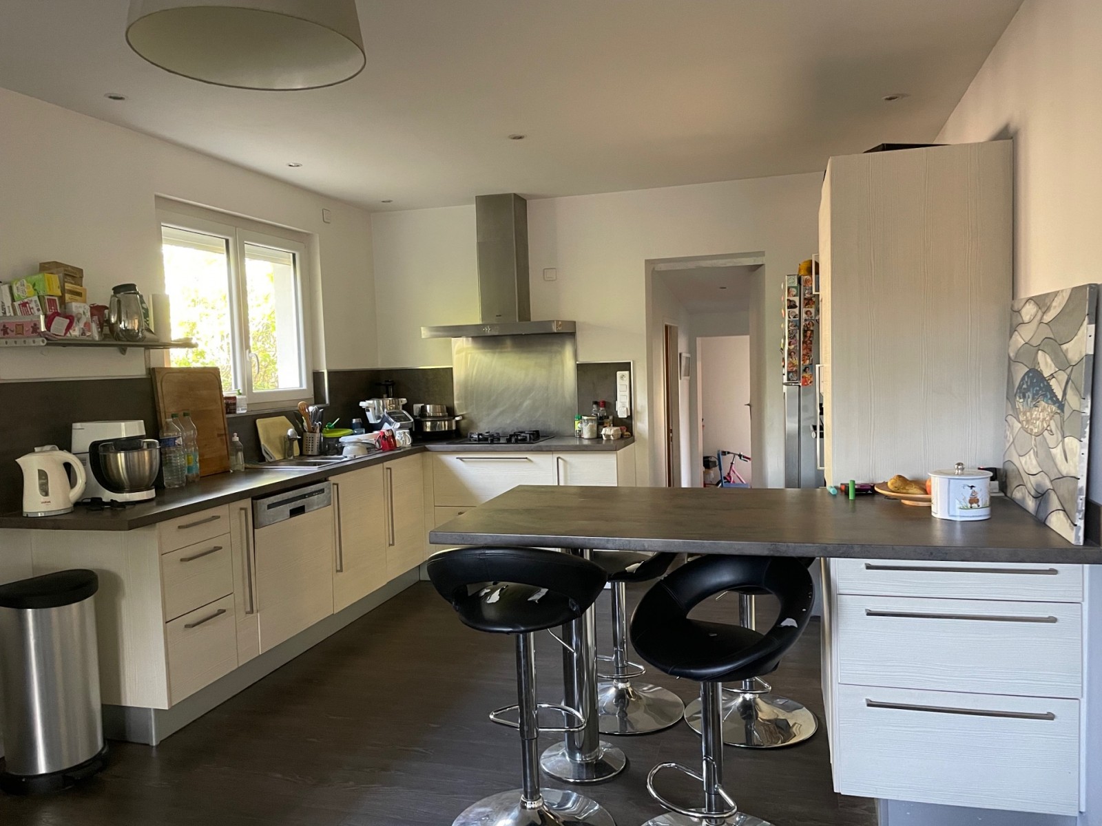 PESSAC, maison de plain-pied d'environ 100m², 3 chambres