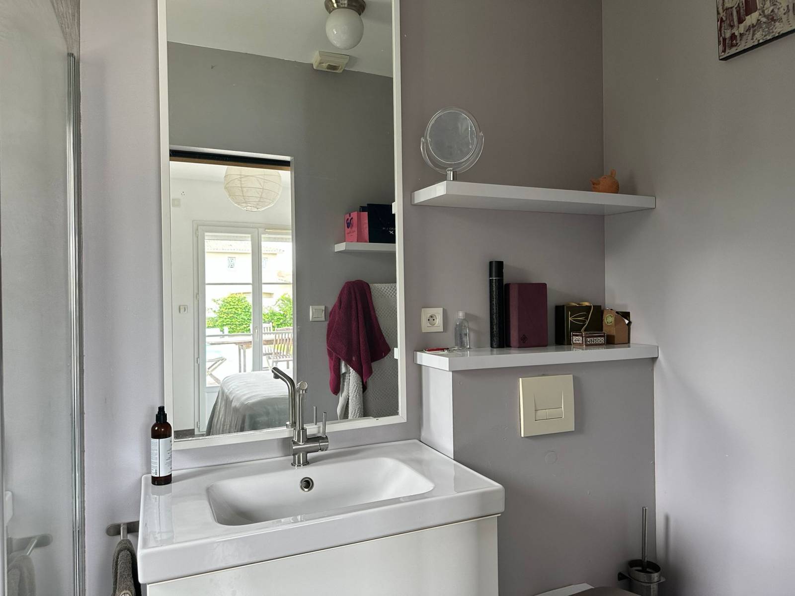 CANEJAN, Jolie maison plain pied, 3 chambres et un bureau, garage, piscine