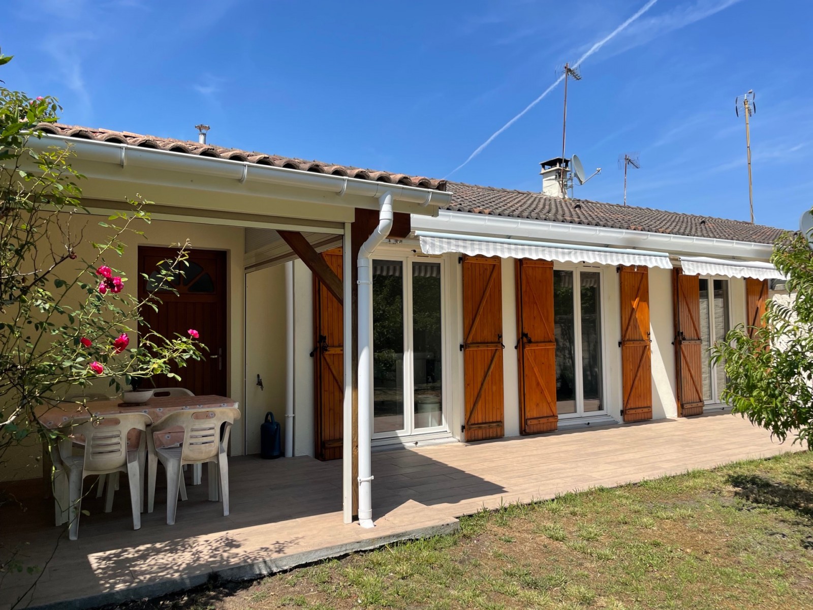 maison de plain pied avec 3 chambres