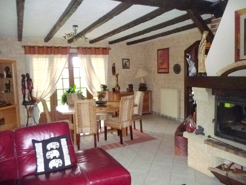 Maison plain pied, 3 chambres, sur demi-sous sol à CESTAS BOURG