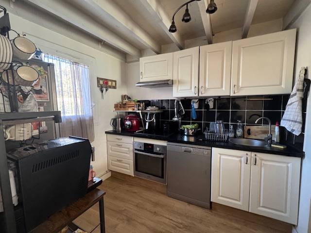 CANEJAN la house, maison mitoyenne à étage de 90m² avec 4 chambres, jardin et piscine