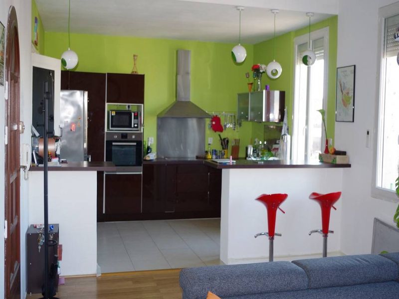 Appartement T3 89m², 2 chambres, bureau et garage sur BORDEAUX NANSOUTY