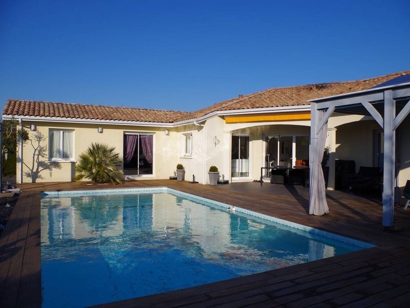 acheter maison contemporaine avec piscine saint jean d'illac